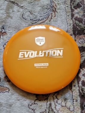 NEW Discmania Evolution Origin Primal 1st Run Midrange Driver Orange 177 Grams
